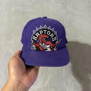 Vintage Toronto Raptors Mitchell & Ness Snapback Purple Men’s